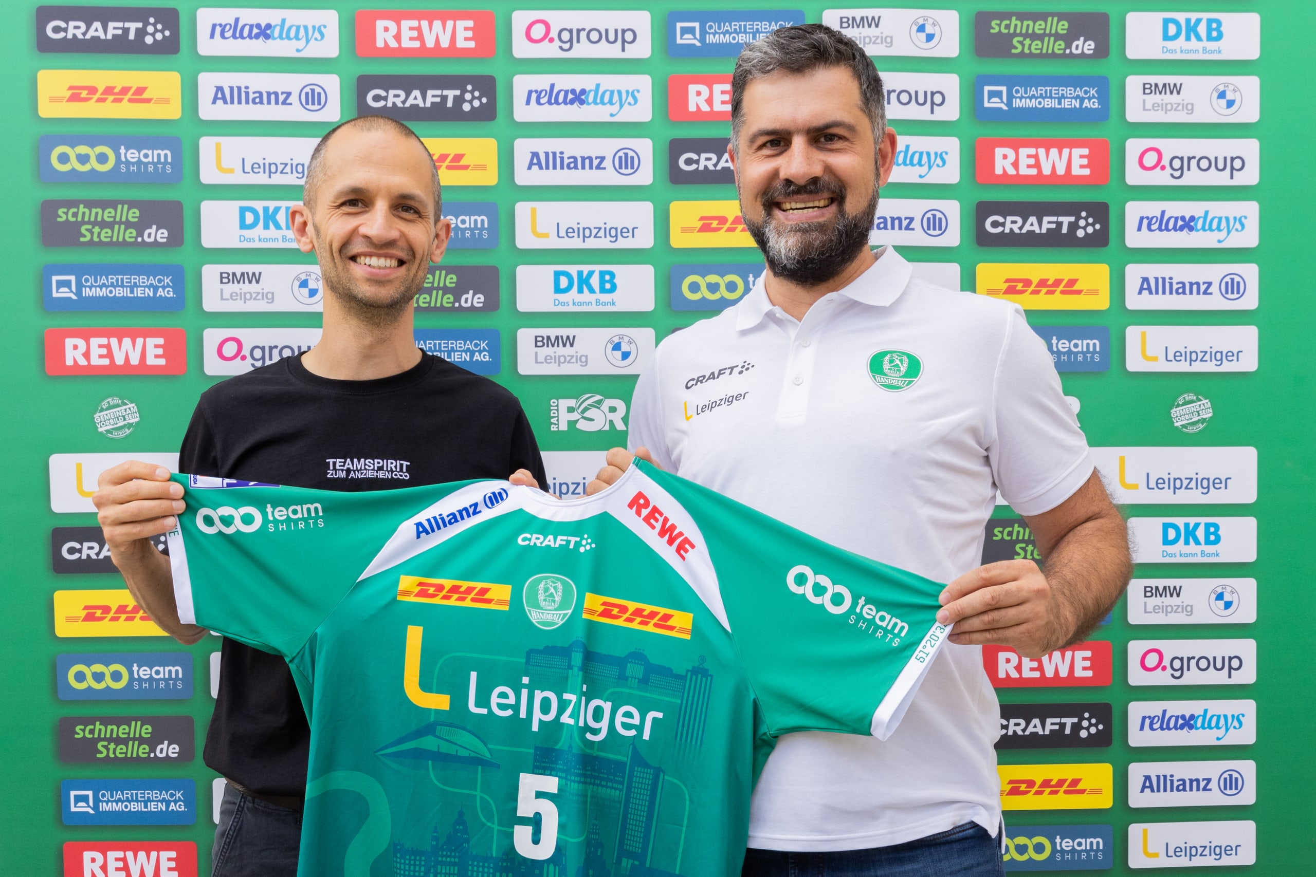 Spread Group TeamShirts wird offizieller Trikot-Sponsor der Bundesligahandballer des SC DHfK Leipzig